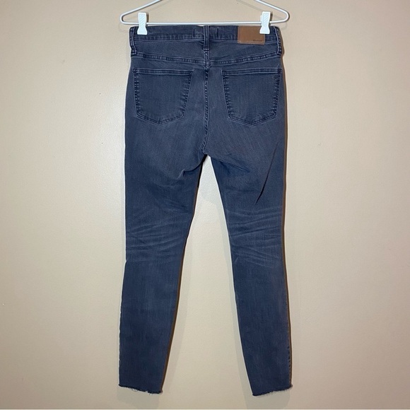 Madewell 9" Mid-Rise Skinny Jeans in Black Sea size 27 - Picture 7 of 15